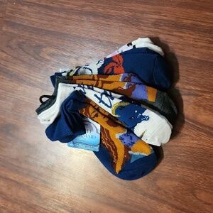 Disney The Little Mermaid Socks Size 4-10 Shoe 5 pair No Show Ursla